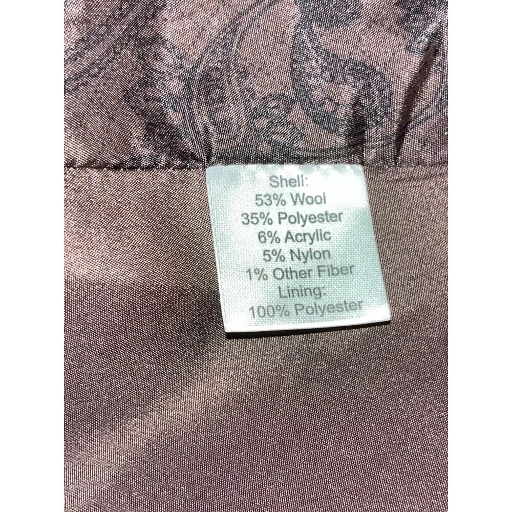 NWT Joseph Abboud Mens Heritage Blazer 3XLT Brown Herringbone Wool